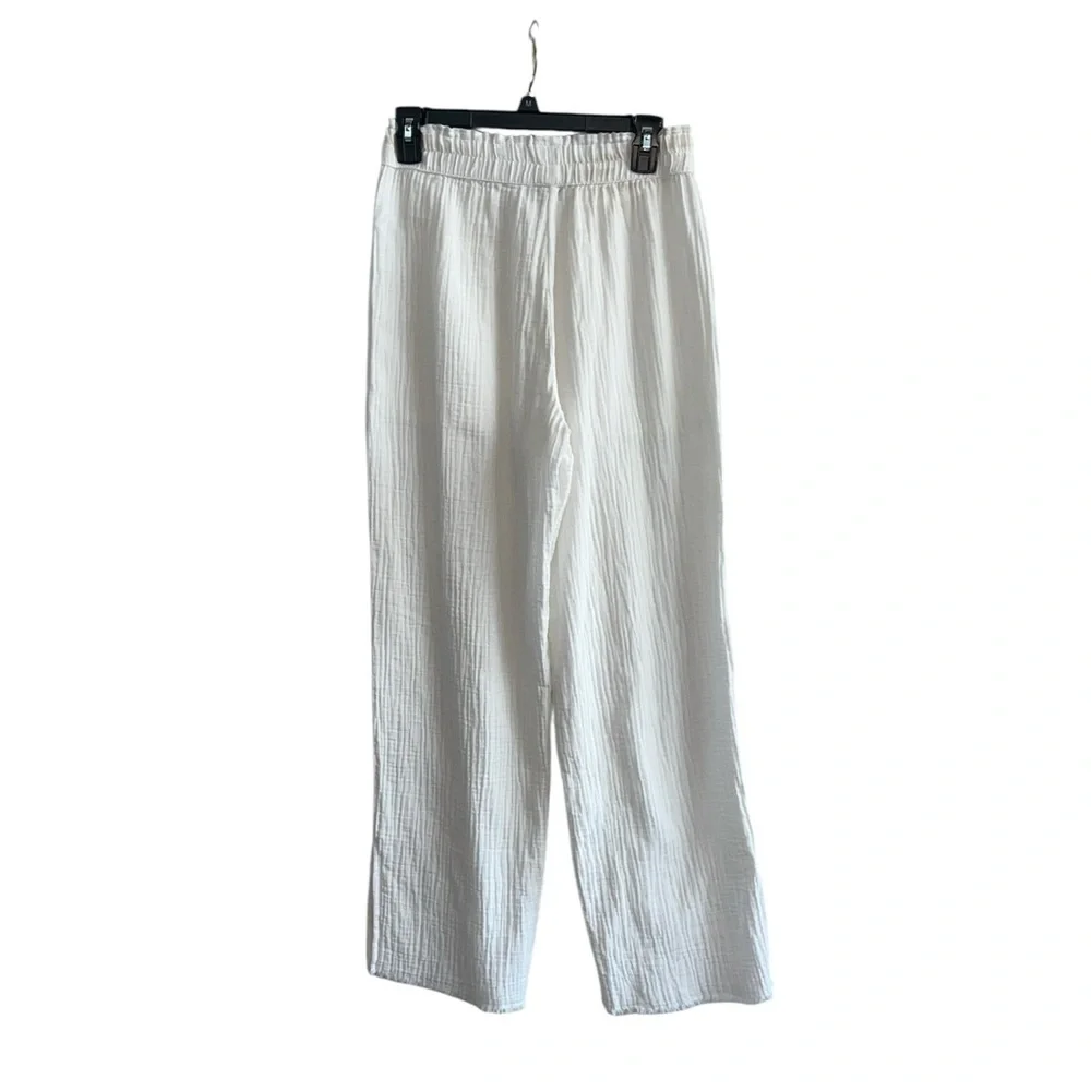 Rails White White Breezy Double Gauze Pants size XS - Picture 9 of 12